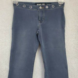 Let Me B Womens Bluish Gray Jean LOOK Capri Pants Size 0